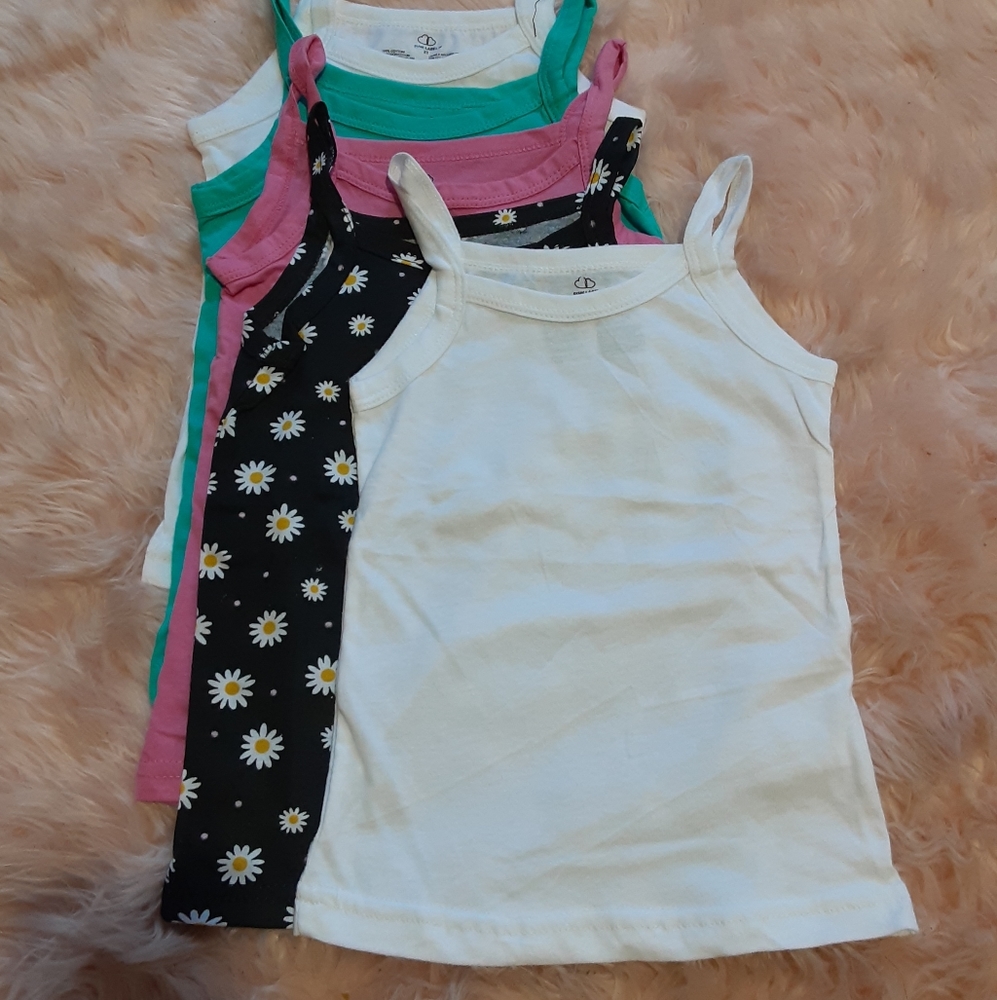 5 toddler girl undershirt camis